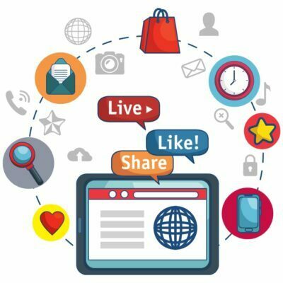 social media, media marketing, social shearing